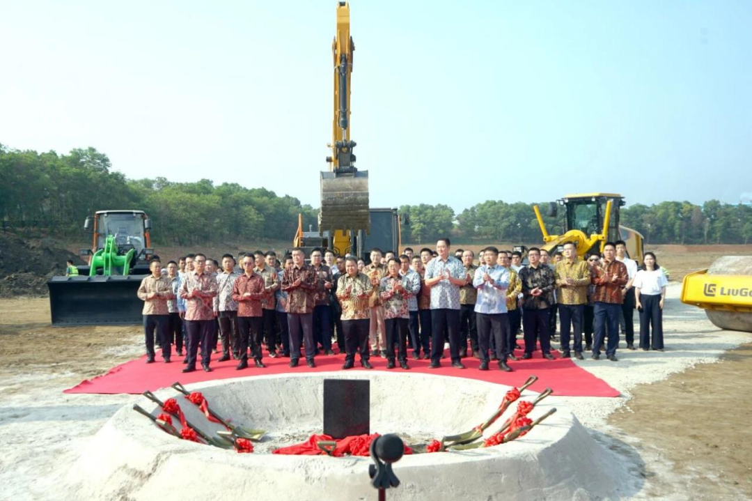 ICEE Invited to Attend the Groundbreaking Ceremony of Liugong Indonesia Green & Smart Industrial Park